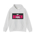 Hot Bitch Mom Hoodie — White Logo - View 1