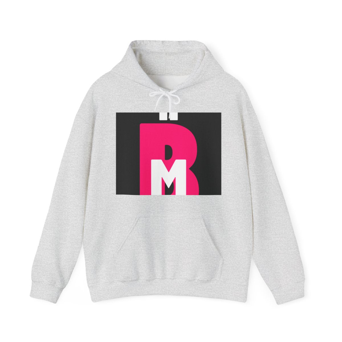 HBM Hoodie — White Logo - View 1