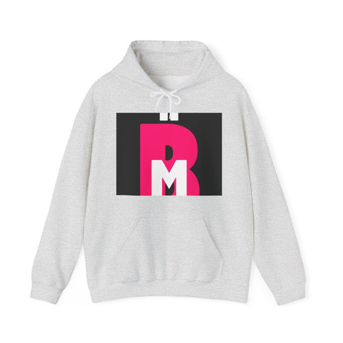 HBM Hoodie — White Logo - View 1